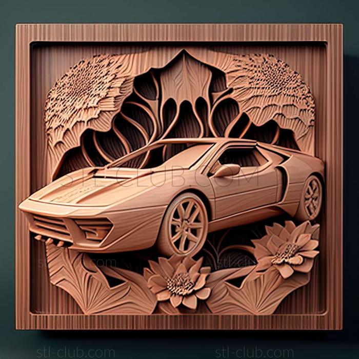 3D модель Lotus Esprit (STL)